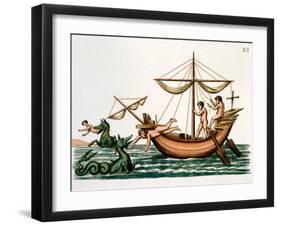 Jonah and the Whale-null-Framed Giclee Print