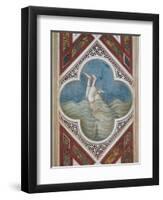 Jonah and the Whale-Giotto di Bondone-Framed Art Print