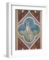 Jonah and the Whale-Giotto di Bondone-Framed Art Print