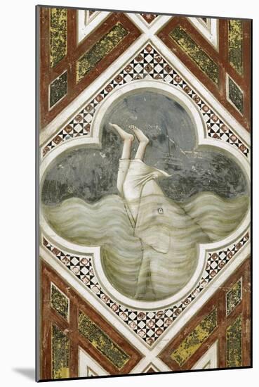 Jonah and the Whale-Giotto di Bondone-Mounted Giclee Print