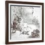 Jonah at the Walls of Niniveh, Mesopotamia, Pen and Brown Ink Drawing-Rembrandt van Rijn-Framed Giclee Print