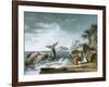 Jonah Having Been Vomited Out by the Whale onto Dry Land-Claude Joseph Vernet-Framed Giclee Print