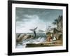 Jonah Having Been Vomited Out by the Whale onto Dry Land-Claude Joseph Vernet-Framed Giclee Print