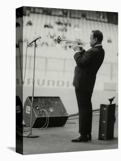 Jonah Jones Playing at the Newport Jazz Festival, Ayresome Park, Middlesbrough, July 1978-Denis Williams-Stretched Canvas