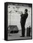 Jonah Jones Playing at the Newport Jazz Festival, Ayresome Park, Middlesbrough, July 1978-Denis Williams-Framed Stretched Canvas