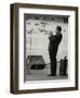 Jonah Jones Playing at the Newport Jazz Festival, Ayresome Park, Middlesbrough, July 1978-Denis Williams-Framed Photographic Print