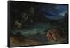 Jonah Leaves the Whale-Jan Brueghel the Elder-Framed Stretched Canvas