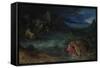 Jonah Leaves the Whale-Jan Brueghel the Elder-Framed Stretched Canvas