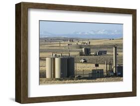 Jonah Natural Gas Field South of Pinedale, Wyoming-Gerrit Vyn-Framed Photographic Print