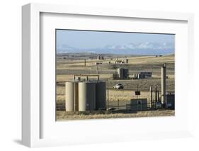 Jonah Natural Gas Field South of Pinedale, Wyoming-Gerrit Vyn-Framed Photographic Print