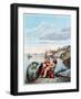 Jonah Thrown out by the Whale on the Shore-Theodore Amst-Framed Giclee Print