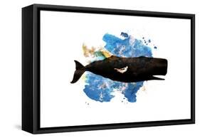 Jonah-Alex Cherry-Framed Stretched Canvas