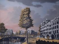 A View of the Herengracht Overlooking Binnenamstel and the Nieuwe Herengracht-Jonas Zeuner-Giclee Print