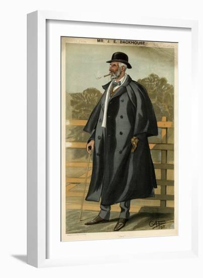 Jonathan Edward Backhouse, Vanity Fair-null-Framed Art Print