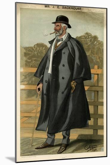 Jonathan Edward Backhouse, Vanity Fair-null-Mounted Art Print