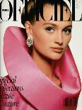 L'Officiel, March 1992 - Love, Le Mot Fétiche d'Yves Saint Laurent-Jonathan Lennard-Framed Art Print