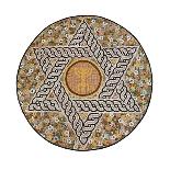 Star Of David Mosaic-Jonathan Mandell-Giclee Print