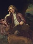 Alexander Pope and His Dog, Bounce, circa 1718-Jonathan Richardson-Giclee Print