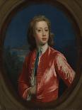 Portrait of Matthew Prior, English Poet and Diplomat-Jonathan Richardson-Framed Giclee Print
