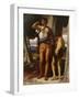 Jonathan’S Token to David, C.1868-Frederic Leighton-Framed Giclee Print