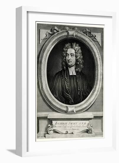 Jonathan Swift, 1884-90-null-Framed Giclee Print