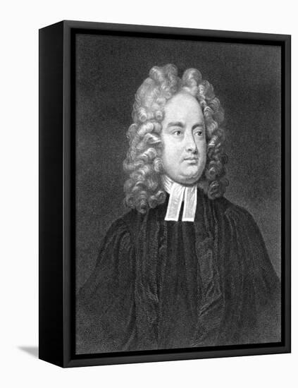 Jonathan Swift, Anglo-Irish Satirist, Poet and Cleric-Charles Jervas-Framed Stretched Canvas