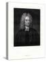 Jonathan Swift, Anglo-Irish Writer, 19th Century-B Holl-Stretched Canvas