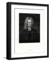 Jonathan Swift, Anglo-Irish Writer, 19th Century-B Holl-Framed Giclee Print