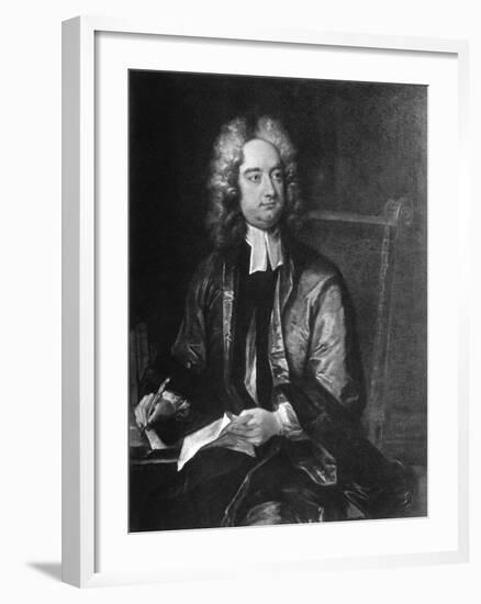Jonathan Swift, Anglo-Irish Writer, 19th Century-null-Framed Giclee Print