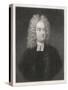 Jonathan Swift Irish-Born Churchman and Writer-William Holl the Younger-Stretched Canvas