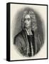 Jonathan Swift - portrait-George Vertue-Framed Stretched Canvas