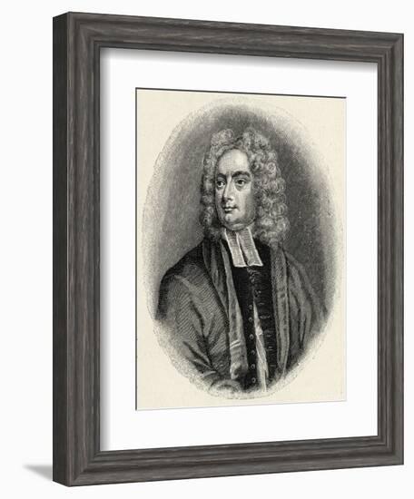 Jonathan Swift - portrait-George Vertue-Framed Giclee Print