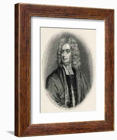 Jonathan Swift - portrait-George Vertue-Framed Giclee Print