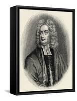 Jonathan Swift - portrait-George Vertue-Framed Stretched Canvas