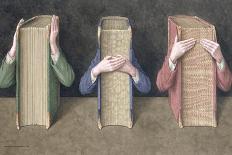 A Literary Struggle, 2002-Jonathan Wolstenholme-Giclee Print