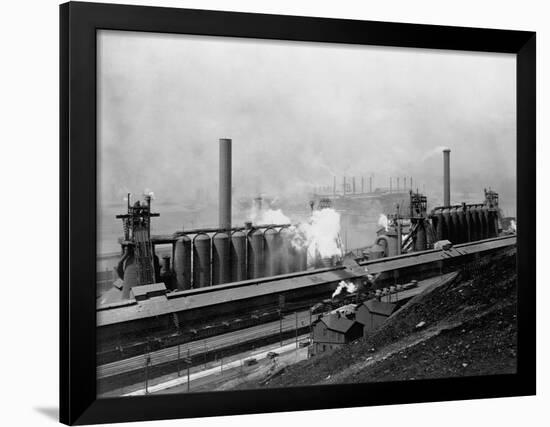 Jones and Laughlin Steel Plant, Pittsburgh, Pennsylvania-null-Framed Premium Photographic Print