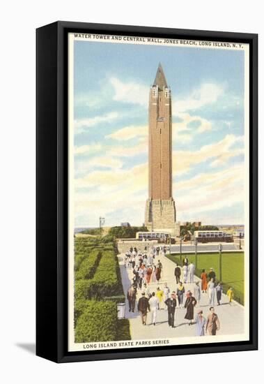 Jones Beach Water Tower, Long Island, New York-null-Framed Stretched Canvas