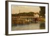 Jones' Bridge, Guilford, Connecticut-null-Framed Art Print