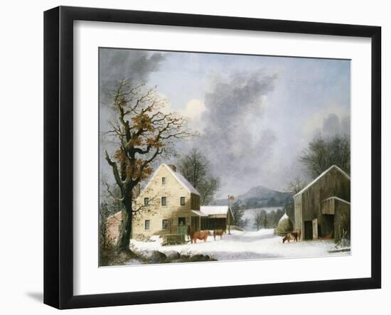 Jones Inn, Circa 1855-David Gilmour Blythe-Framed Giclee Print