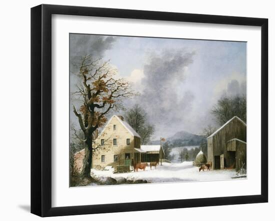 Jones Inn, Circa 1855-David Gilmour Blythe-Framed Giclee Print