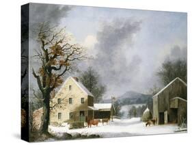 Jones Inn, Circa 1855-David Gilmour Blythe-Stretched Canvas