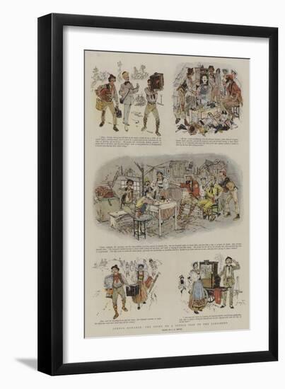 Jones's Romance, the Story of a Little Trip to the Continent-null-Framed Giclee Print