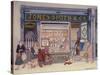 Jones Smith & Co., Butcher's Shop-Gillian Lawson-Stretched Canvas