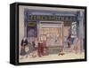 Jones Smith & Co., Butcher's Shop-Gillian Lawson-Framed Stretched Canvas