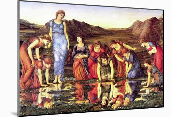 Jones - The mirror of Venus Art Print Poster-null-Mounted Poster