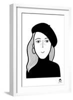 Joni Mitchell-Jane Foster-Framed Art Print