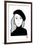 Joni Mitchell-Jane Foster-Framed Art Print