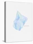 Aquamarine Gemstone-Joni Whyte-Stretched Canvas