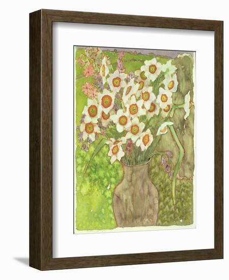 Jonquils at Twilight, 1999-Lillian Delevoryas-Framed Giclee Print