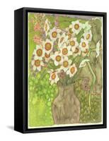 Jonquils at Twilight, 1999-Lillian Delevoryas-Framed Stretched Canvas